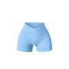 V-Waisted Hip-Lifting High-Waisted Shorts