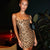 Halter Leopard Print Dress
