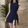 Anti-exposure tight sports dress