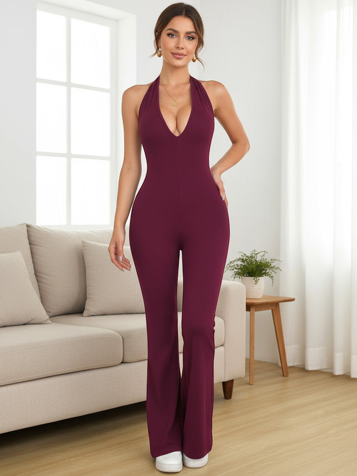 Cutout backless bodysuit