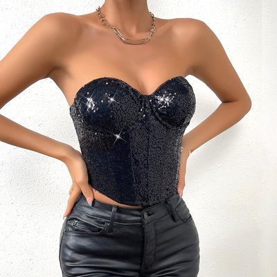 Glitter corset