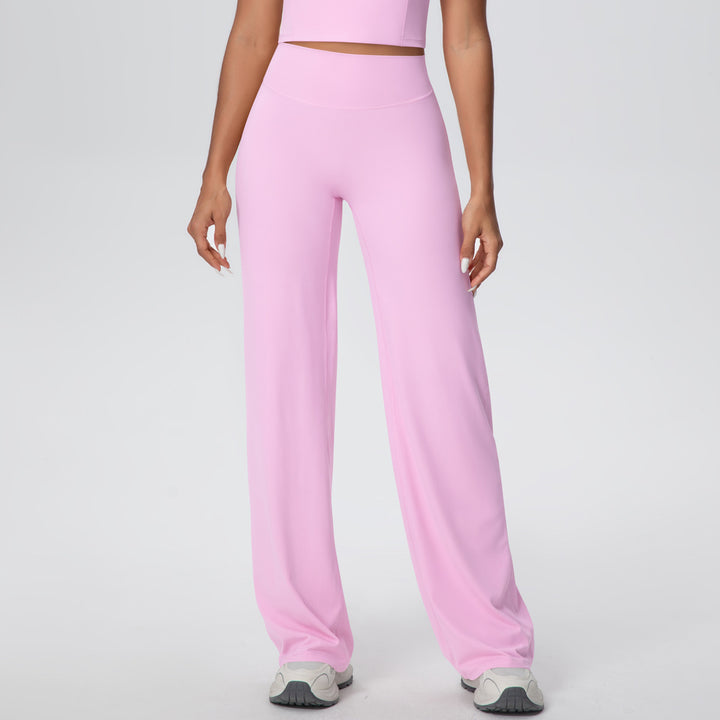 High Waisted Hip Lifting Micro Flare Yoga Pants