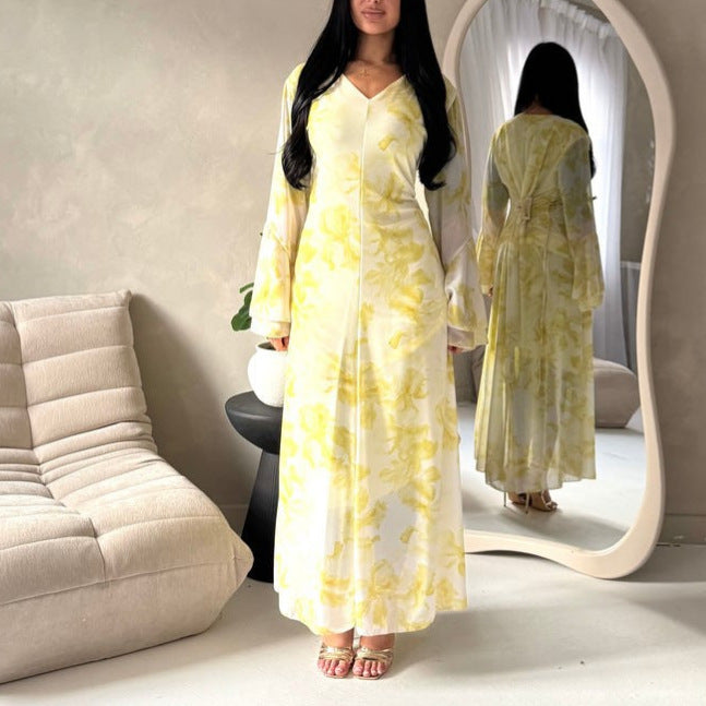 Elegant and light vacation dress