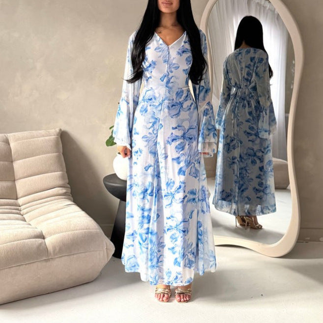 Elegant and light vacation dress