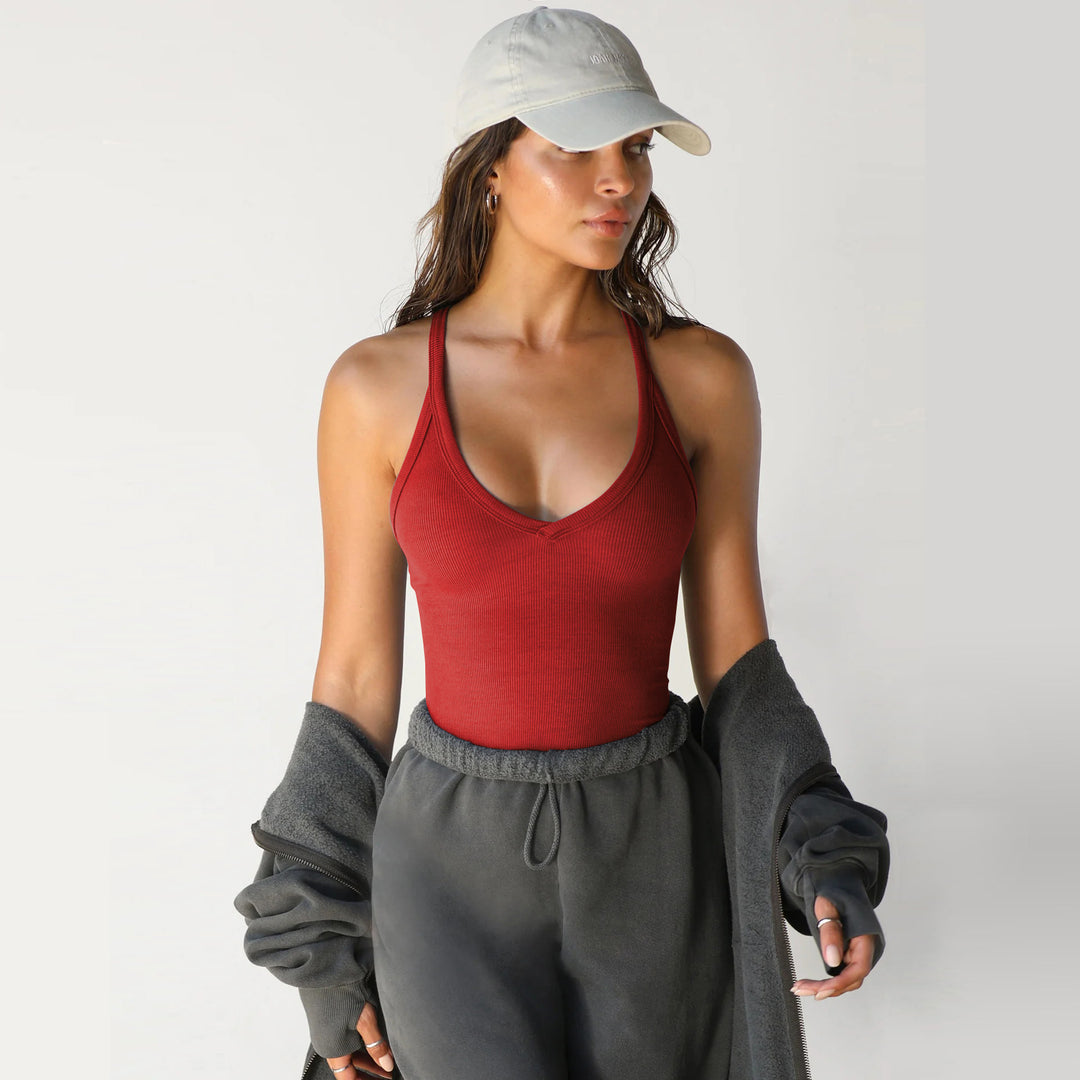 Slim Fit Knitted Vest