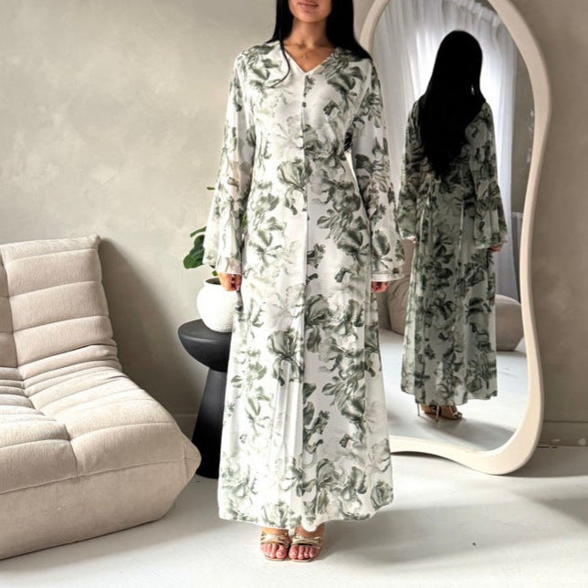 Elegant and light vacation dress