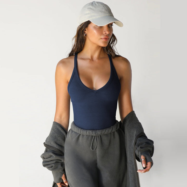 Slim Fit Knitted Vest