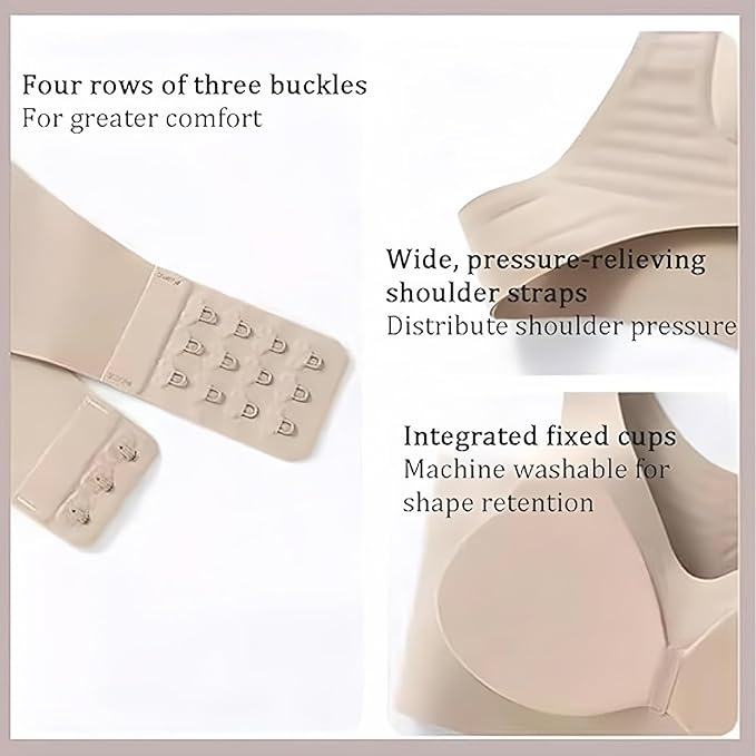 Anti-sagging, comfortable, and corrective bra