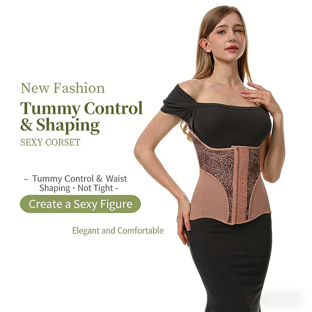 Abdominal support breathable mesh waist trainer