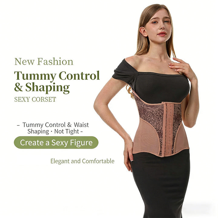 Abdominal support breathable mesh waist trainer