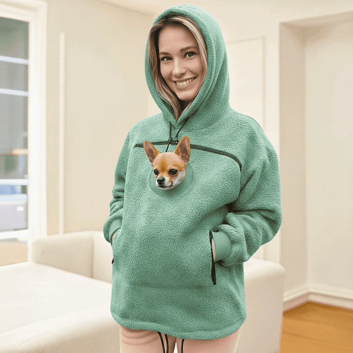 Loose-fitting casual warm sweatshirt