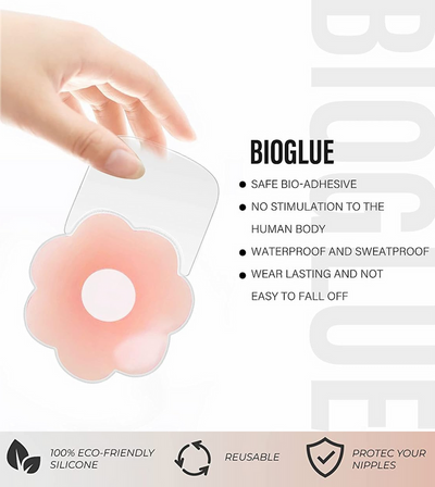 Silicone breast lifter petals