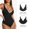 Deep V Neck Thong Bodysuit