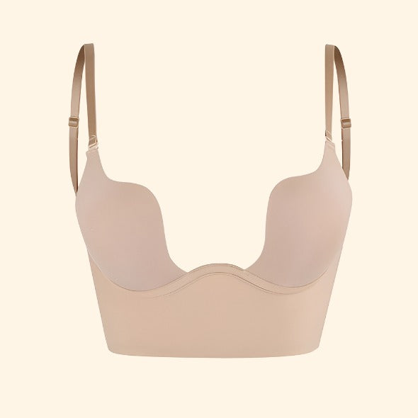 Intimates New Deep U Plunge Bra Invisible Racerback Push Up Bra BC CUP For  Formal Dress For Wedding/Evening