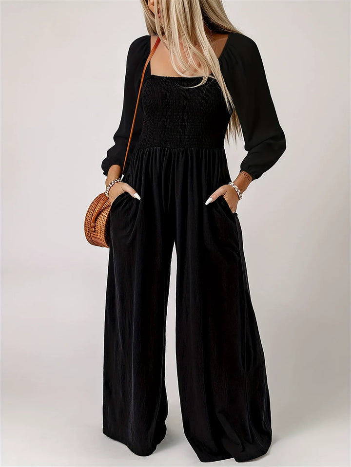 New Simple Solid Color Jumpsuit