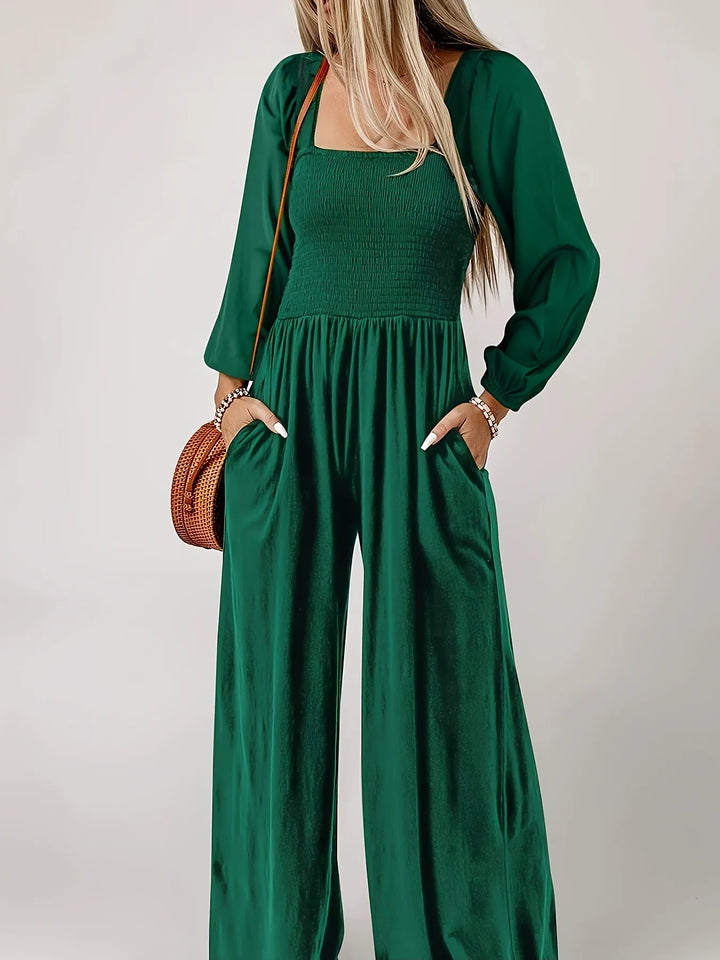 New Simple Solid Color Jumpsuit