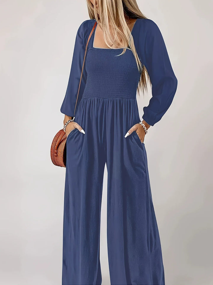 New Simple Solid Color Jumpsuit