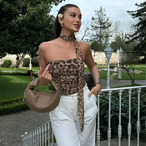 Leopard Top