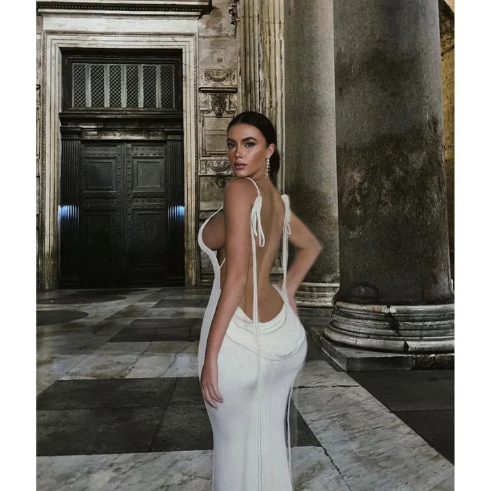 🔥Last Day 50% Off🔥 Backless Maxi Dress