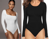 Sexy shapewear body long sleeve