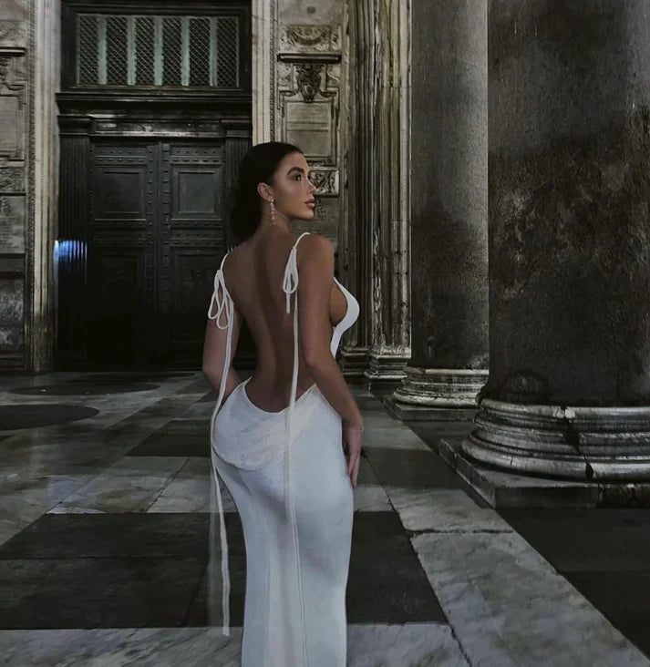 🔥Last Day 50% Off🔥 Backless Maxi Dress