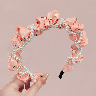 Flower Pearl Hairband