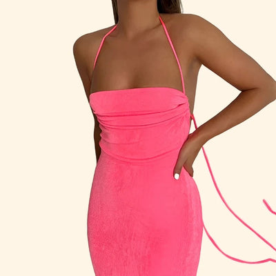 🔥Last Day 50% Off🔥 Backless Maxi Dress