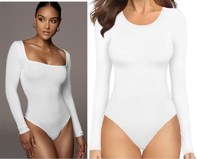 Sexy shapewear body long sleeve