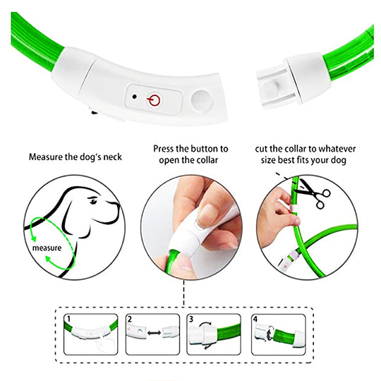 LED LIGHT DOG COLLAR