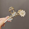 Opal Flower Diamond Hairpin
