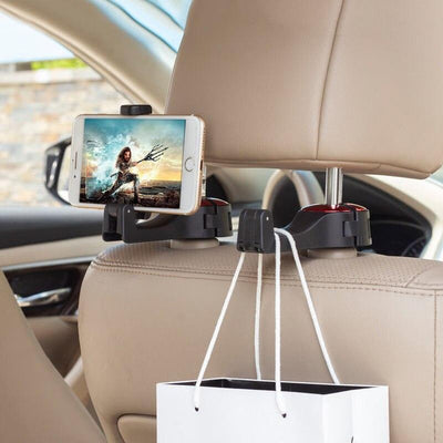 Adjustable Car Headrest Hook Phone Holder
